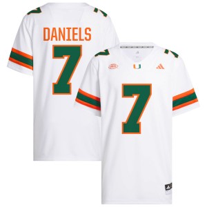 CJ Daniels The U College Football Men's 2025-26 #7 Jersey - White