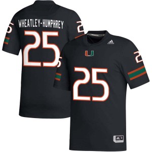 Chris Wheatley-Humphrey The U College Football #25 Men High School Jersey - Black