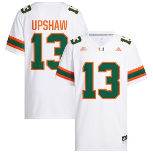 Daylyn Upshaw The U Game College Football #13 Men's Jerseys - White