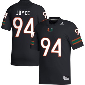 Dylan Joyce Miami College Football 2025 Mens #94 Jersey - Black
