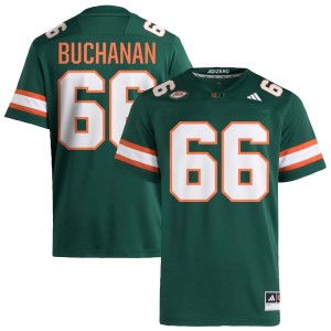 Max Buchanan The U #66 Mens College Football 2025-26 Jerseys - Green