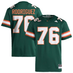 Ryan Rodriguez Miami Hurricanes Men's #76 Limited College Football Jersey - Green