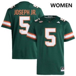Ray Ray Joseph Jr. The U College Football Game Womens #5 Jersey - Green