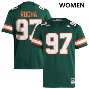 Will Rocha The U Limited College Football Womens #97 Jersey - Green