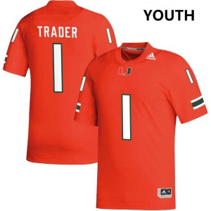 Joshisa Trader Miami Limited College Football #1 Youth Jersey - Orange