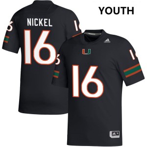 Luke Nickel The U Youth #16 Stitched College Football Jersey - Black