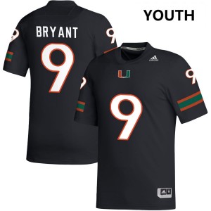 Malik Bryant University of Miami Limited Youth #9 College Football Jersey - Black